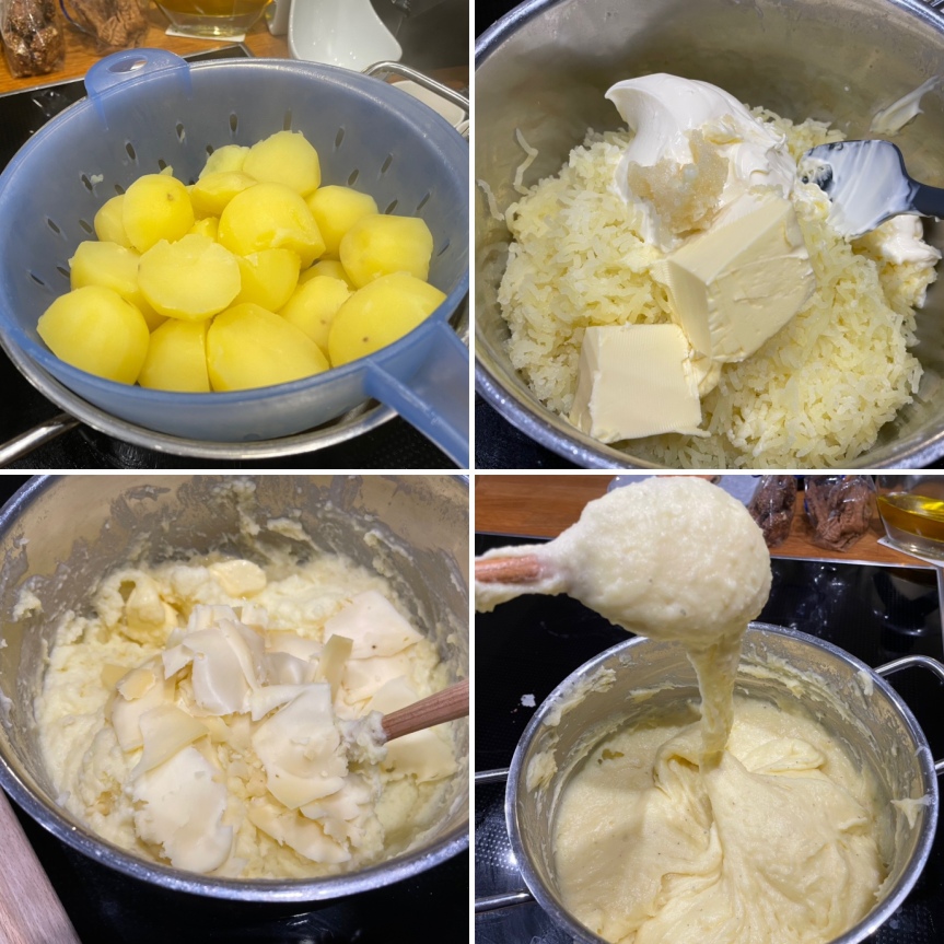 Aligot – cremiges Kartoffel-Käse-Püree – GUT-ESSER